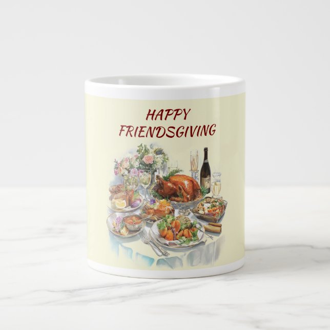 Happy Friendsgiving | Thanksgiving Mug (Front)