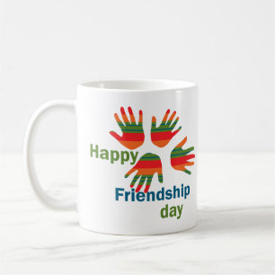 Happy friendship day coffee mug
