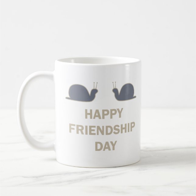 Happy friendship day gift ideas coffee mug (Left)