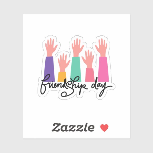 happy friendship day sticker (Sheet)