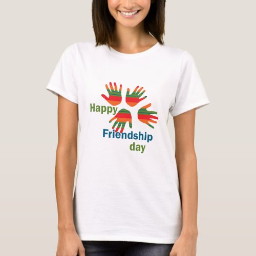 Happy friendship day T_Shirt