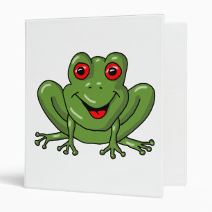 Happy frog binder