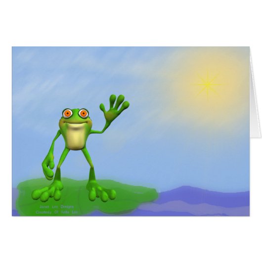 Happy Frog Cards (Front Horizontal)