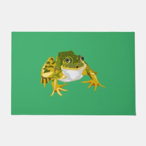 Happy Frog _ Choose  add your colors Doormat