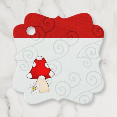 Happy Frog In Spring BLANK Favor Tags
