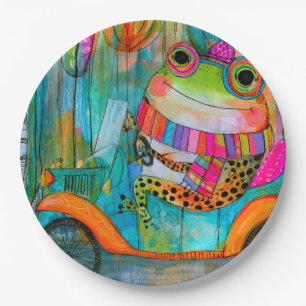 Happy Frog Joyful Roadside Adventure Paper Plates