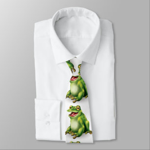 Happy Frog Neck Tie