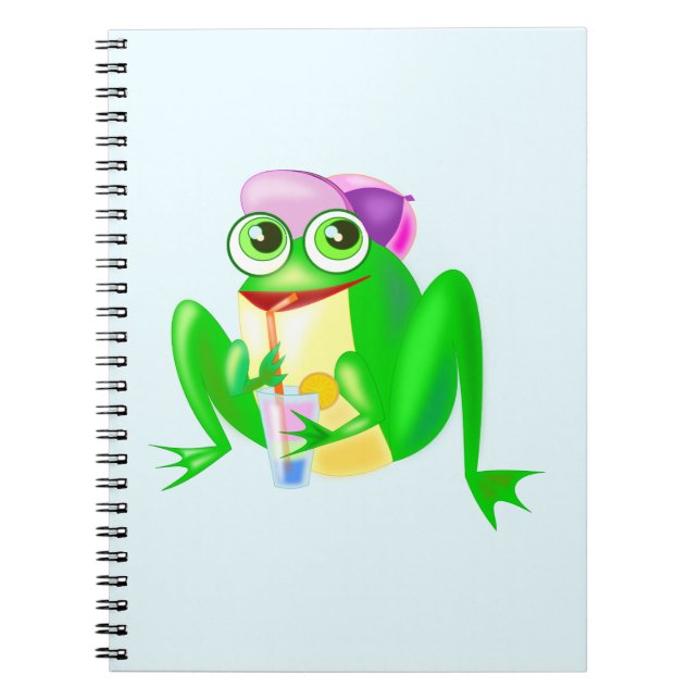 Happy Frog Notebook (Front)