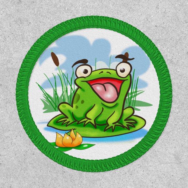 Happy Frog Patch (Front)