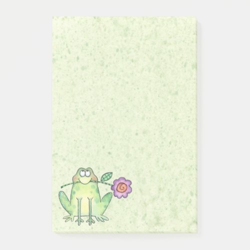 Happy Frog Post_it Notes