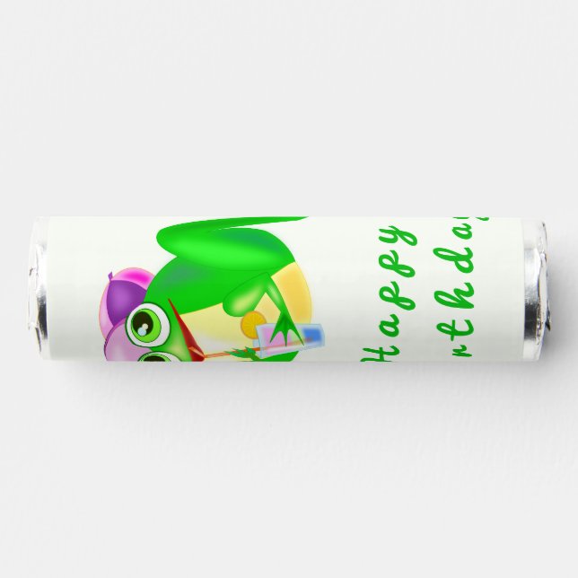 Happy Frog Your Birthday Breath Savers® Mints (Front)