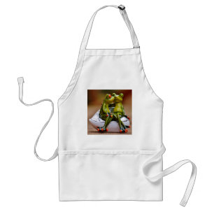 Happy Frogs Adult Apron