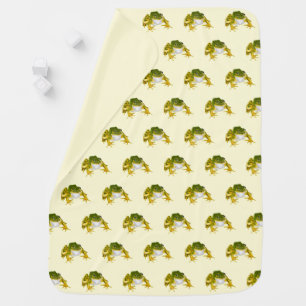 Happy Frogs Baby Blanket