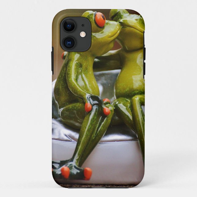 Happy Frogs Case-Mate iPhone Case (Back)