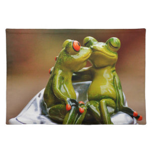 Happy Frogs Cloth Placemat