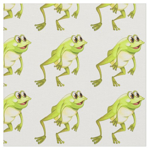 Happy Frogs Fabric