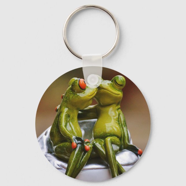 Happy Frogs Keychain (Front)