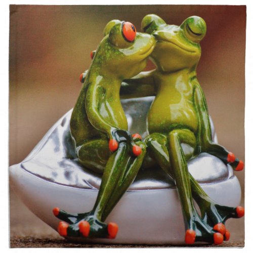 Happy Frogs Napkin