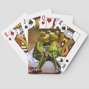 Happy Frogs Poker Cards