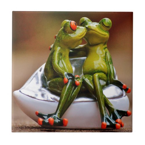 Happy Frogs Tile
