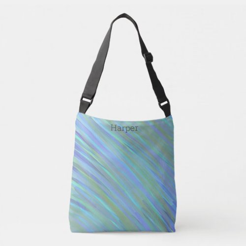 Happy Fun Colorful Bold Bright Collection Crossbody Bag