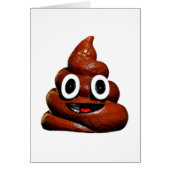 happy funny poop emoji (Front)