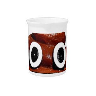 happy funny poop emoji drink pitcher