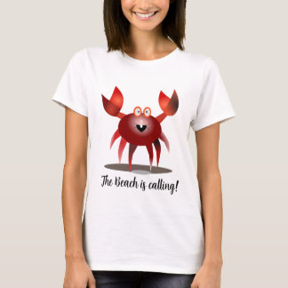 Happy funny red crab T-Shirt