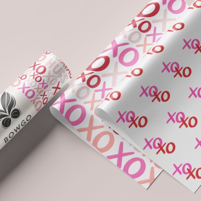 Happy Galentine XOXO Hugs and Kisses Pink Gal Pal Wrapping Paper Sheets (Happy Galentine XOXO Hugs and Kisses Pink Gal Pal Wrapping Paper Sheets)