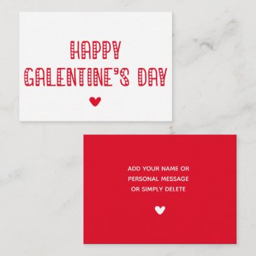 Happy Galentine's Day! Cute Typography Friends