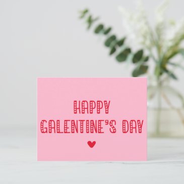 Happy Galentine's Day! Cute Typography Friends