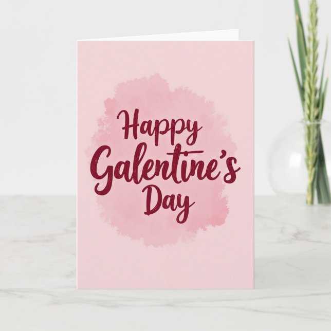 Happy Galentines Day Friends Card (Front)