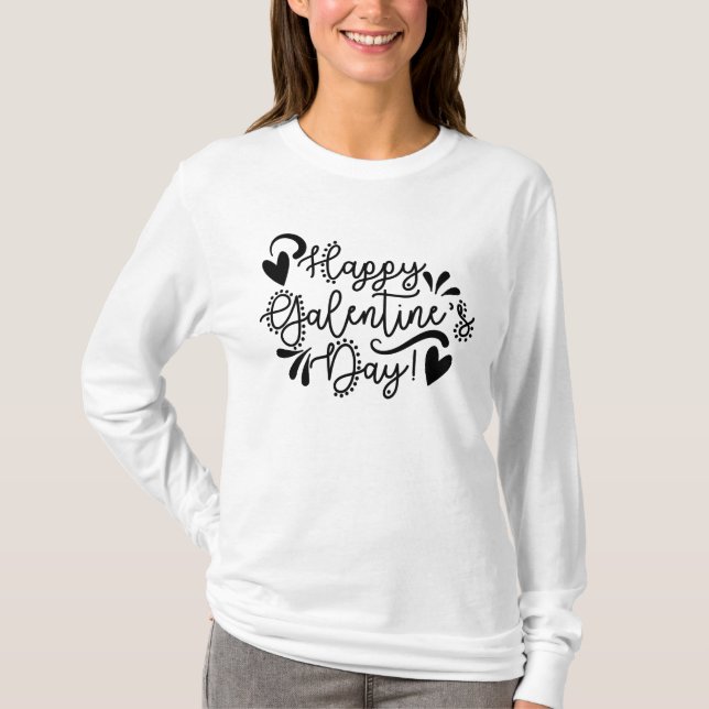 Happy Galentine's Day! | Gal Pal Gift T-Shirt (Front)