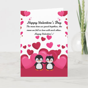 Happy Galentine's day girlfriends Valentine's day Holiday Card