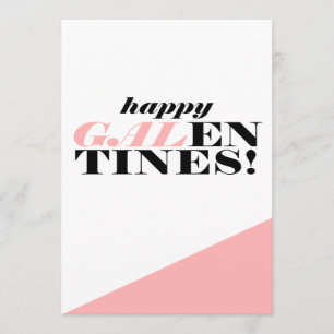 Happy Galentine's Day Greeting Card