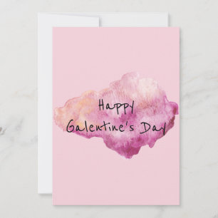 Happy Galentine's Day. Holiday Card