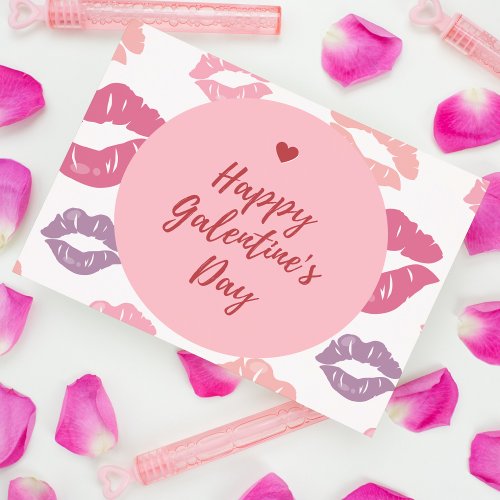 Happy Galentines Day Holiday Postcard