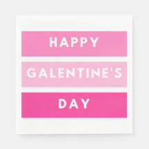 Happy Galentine's Day Napkin