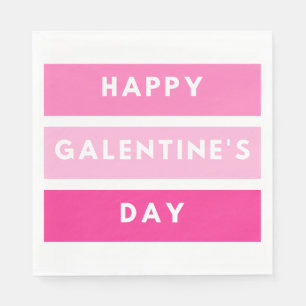 Happy Galentine's Day Napkin