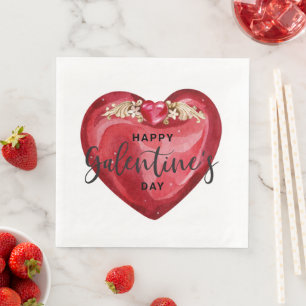 Happy Galentines Day Paper Dinner Napkins