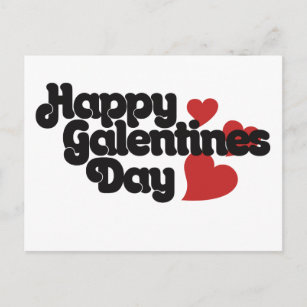 Happy Galentines Day Postcard