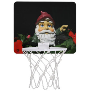 Happy Garden Gnome Mini Basketball Hoop