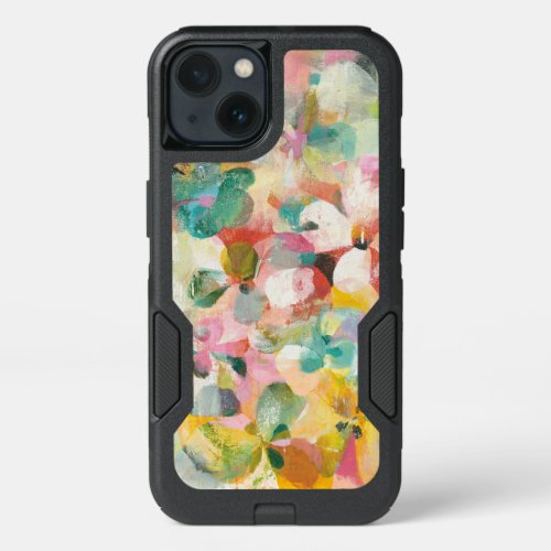 Happy Garden  Soft Pastel Petals iPhone 13 Case