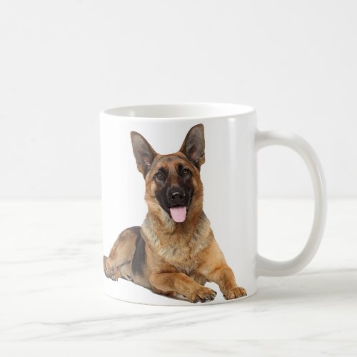 Happy German Shepherd Coffee Mug