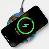 Happy German Shepherd dog Wireless Charger (Phone)