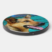 Happy German Shepherd dog Wireless Charger (Front 2)