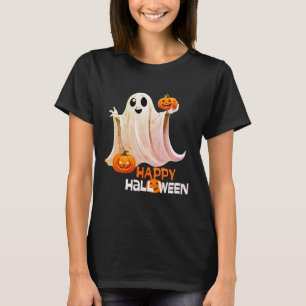Happy Ghost Happy Halloween T-Shirt