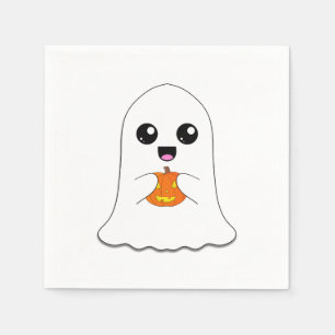 Happy Ghost Napkins