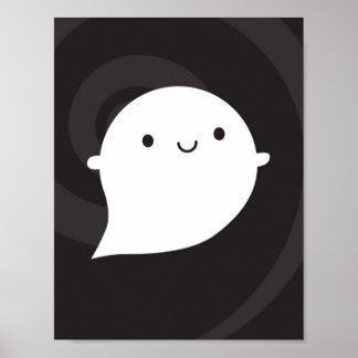 Happy Ghost Poster