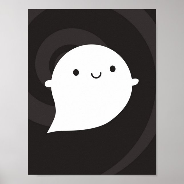 Happy Ghost Poster (Front)